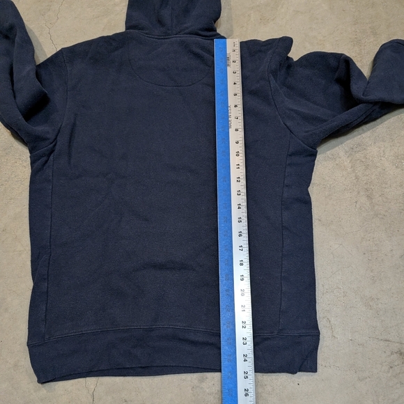 Patagonia Uprisal Hoodie Mens S Navy Stripes - Picture 5 of 6